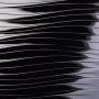 Панель глянец волна черная  P233/665 18*1220*2800 Kastamonu